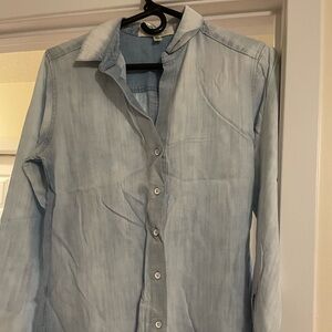 Cloth & Stone Anthropologie Jean top size small NWOT!